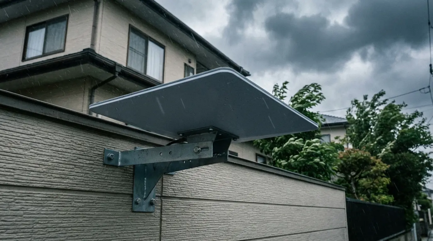 台風対策アンテナ