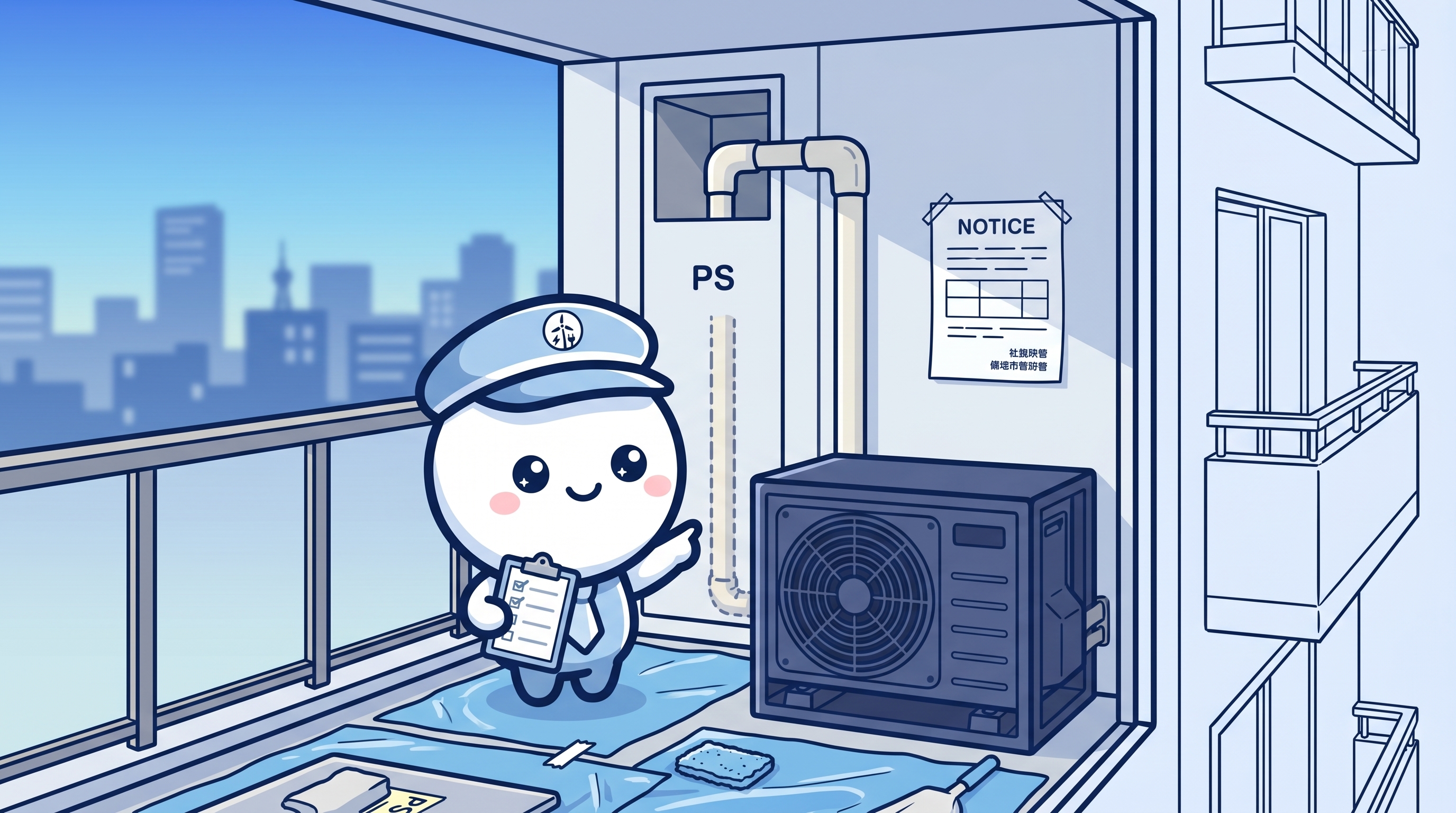 天神・薬院など中央区の都心マンション。隠蔽配管が多い分譲タイプ