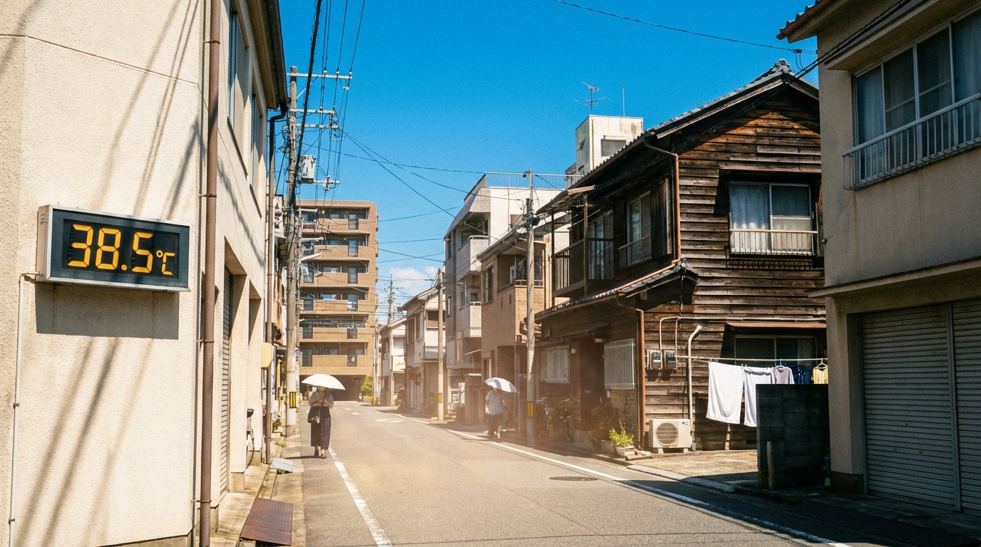 熱中症×エアコン故障対策