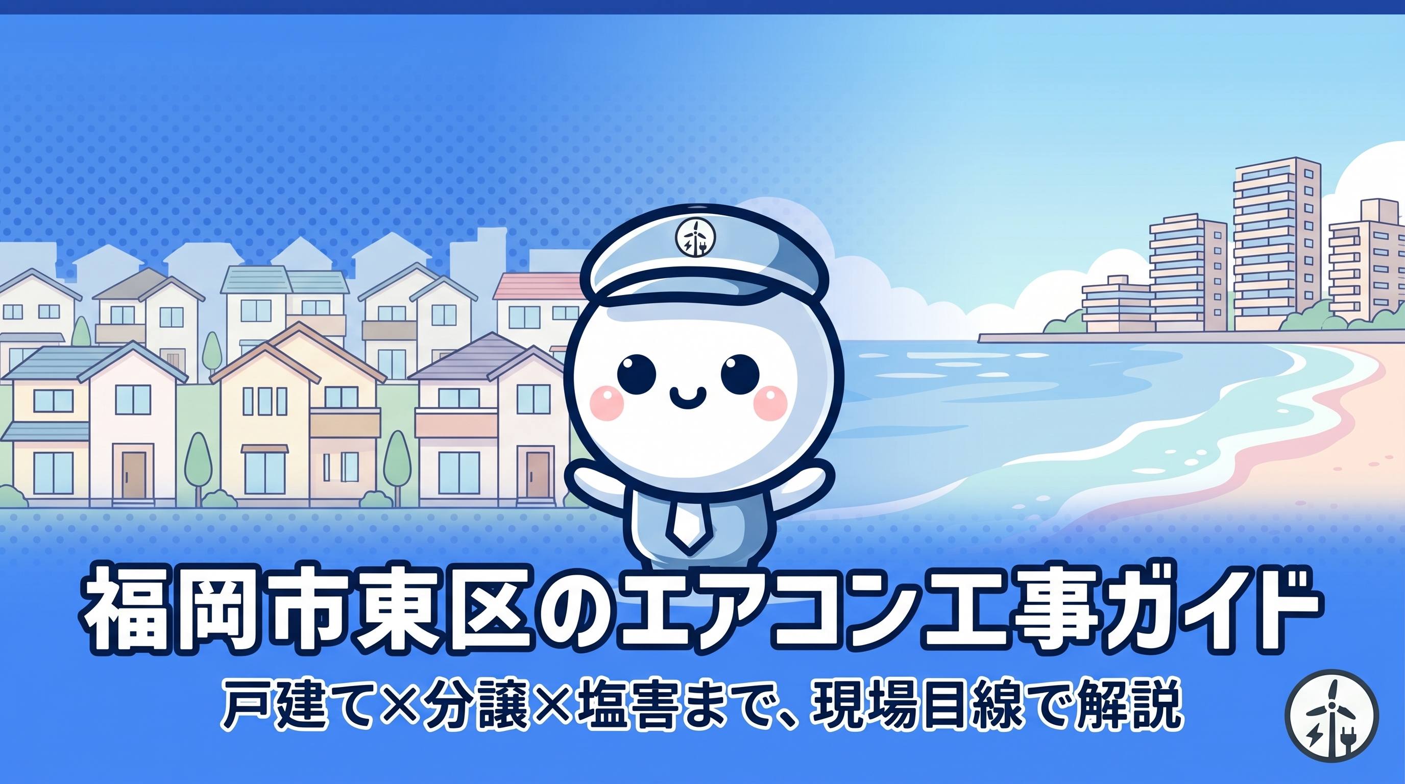 福岡市東区のエアコン工事ガイド