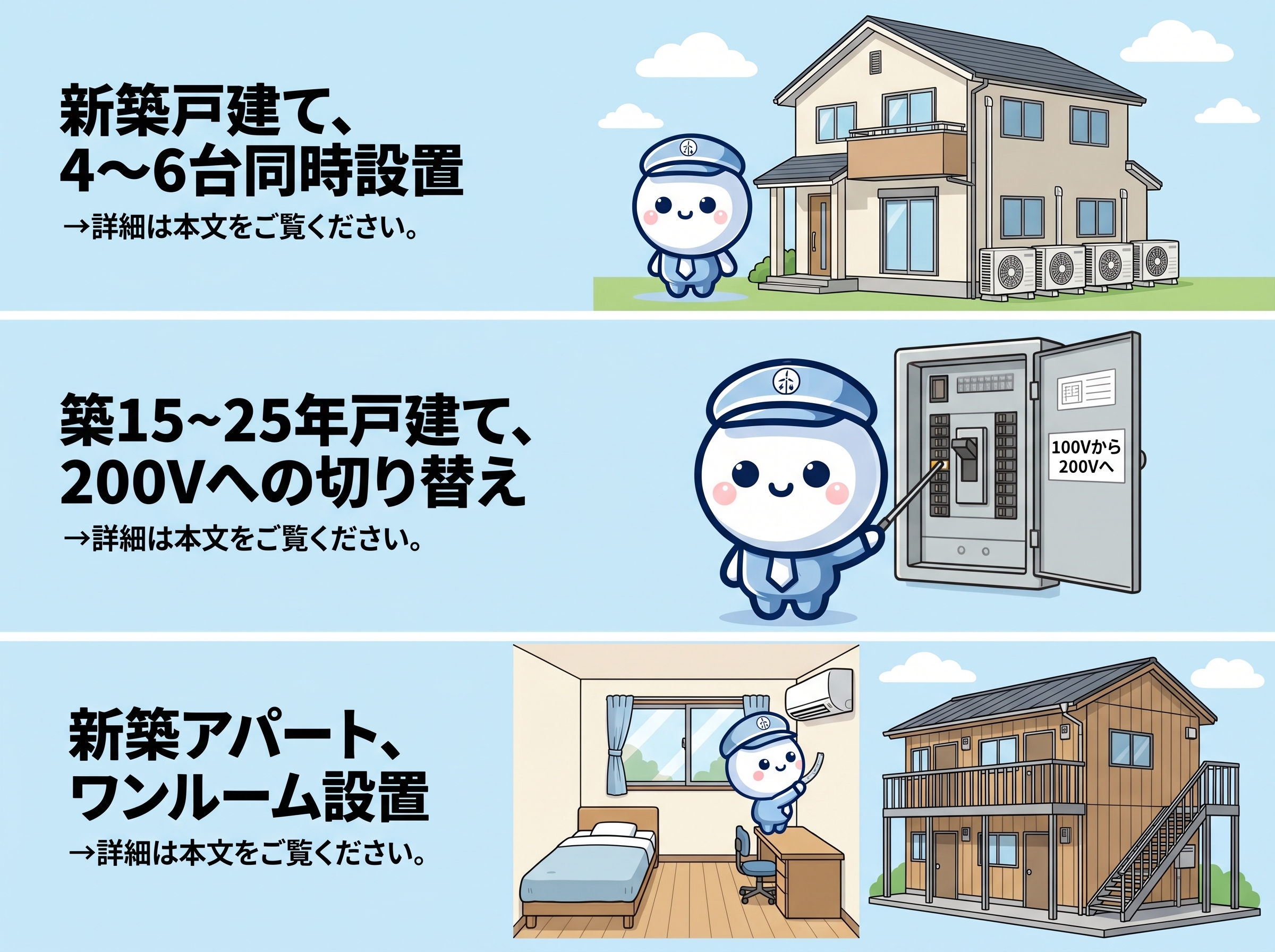 粕屋町でよくある工事3パターンの比較