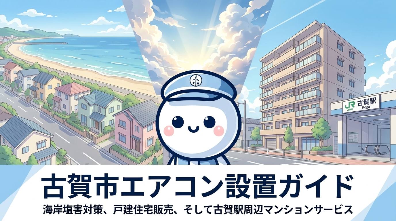 福岡県古賀市のエアコン工事ガイド