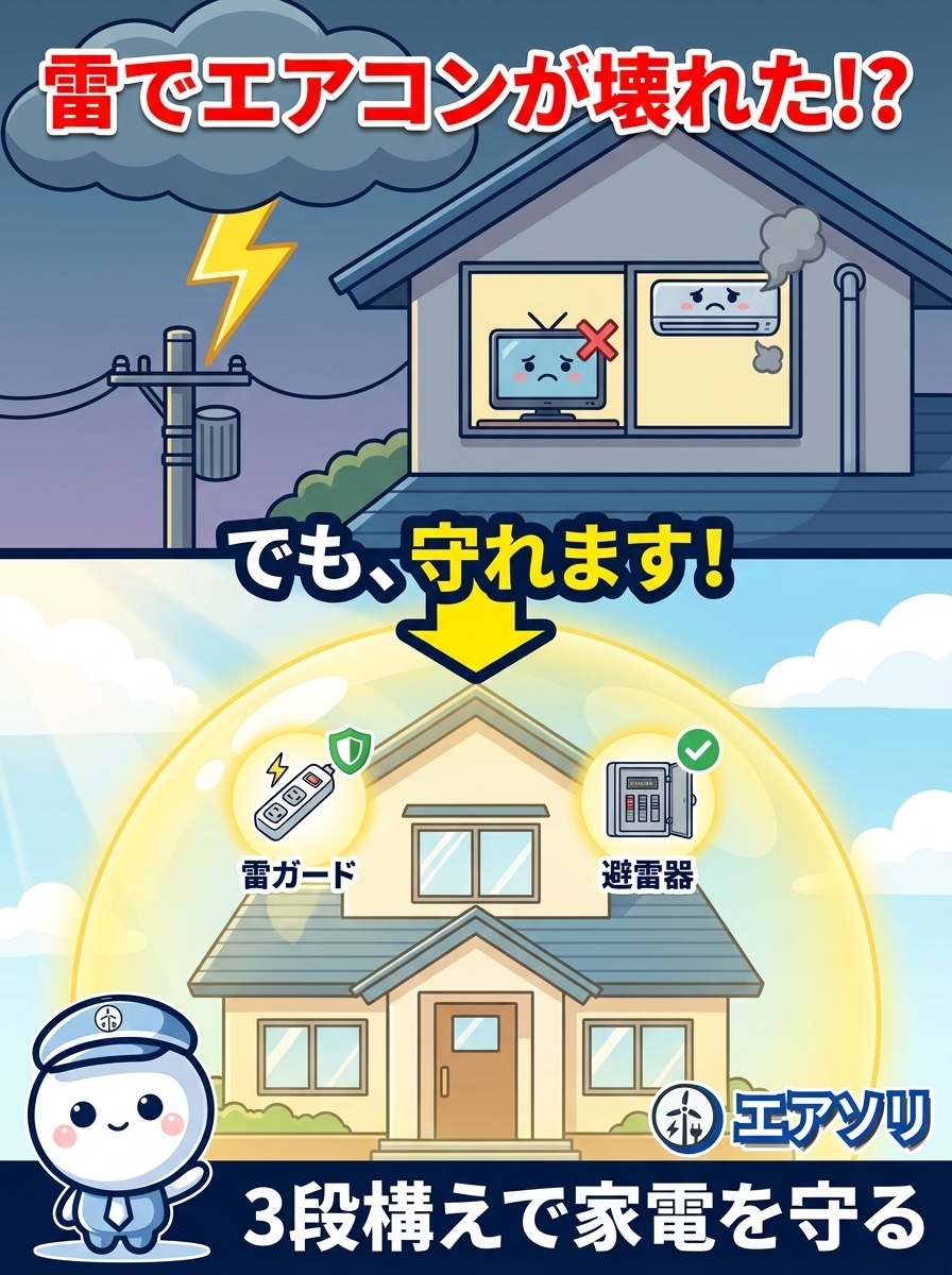 福岡の雷サージ対策と火災保険の使い方ガイド