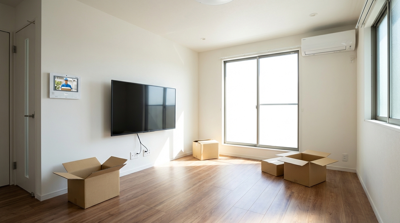 引っ越し時に必要な住宅設備工事のイメージ