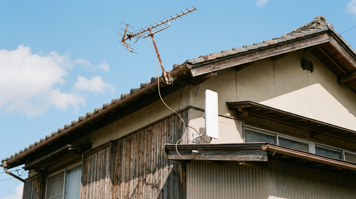アンテナ工事のイメージ