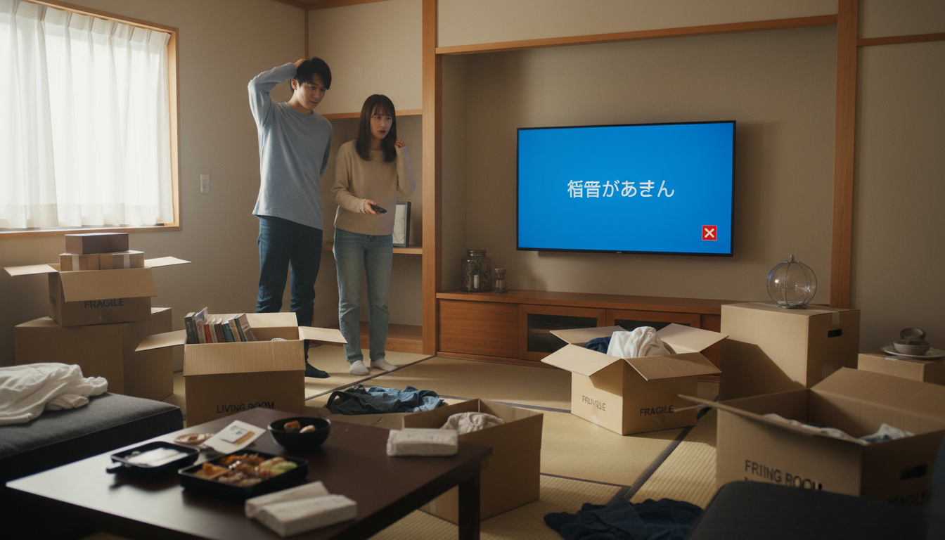 引っ越し先のアンテナ工事ガイド