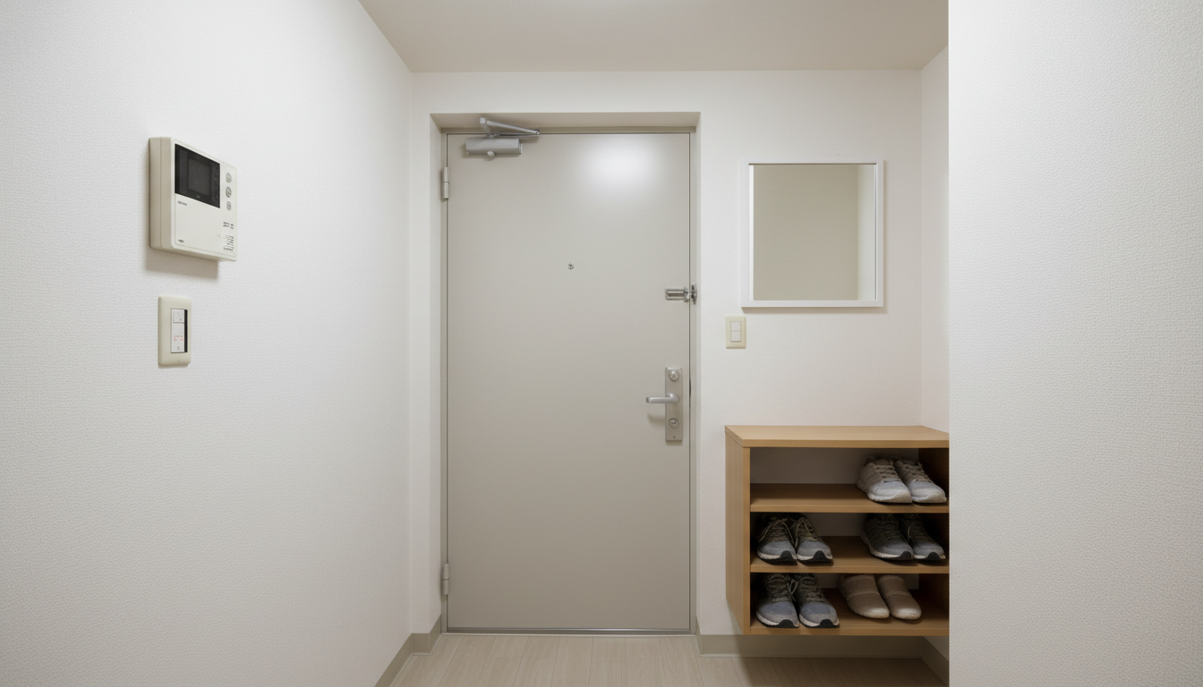 最新のスマートインターホンのイメージ