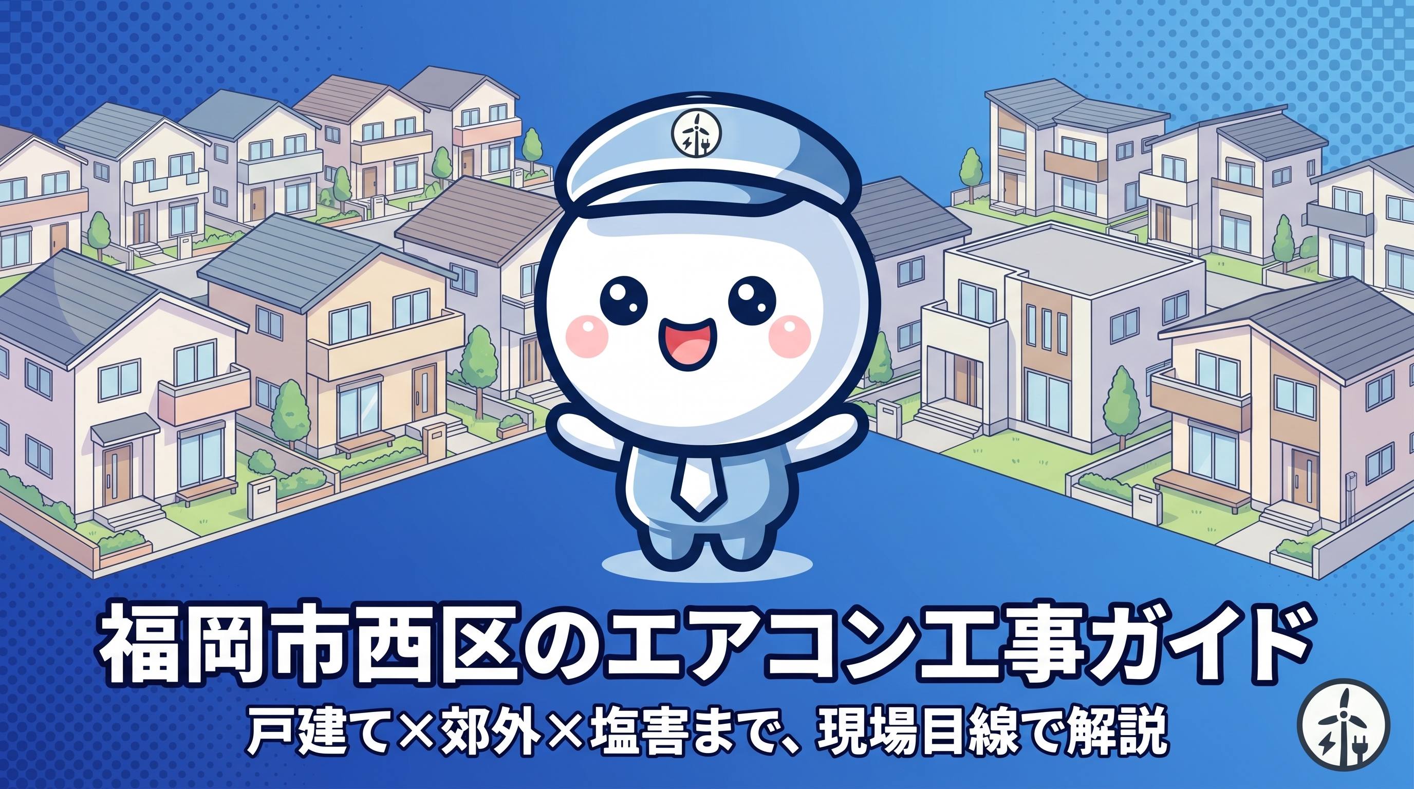 福岡市西区のエアコン工事ガイド