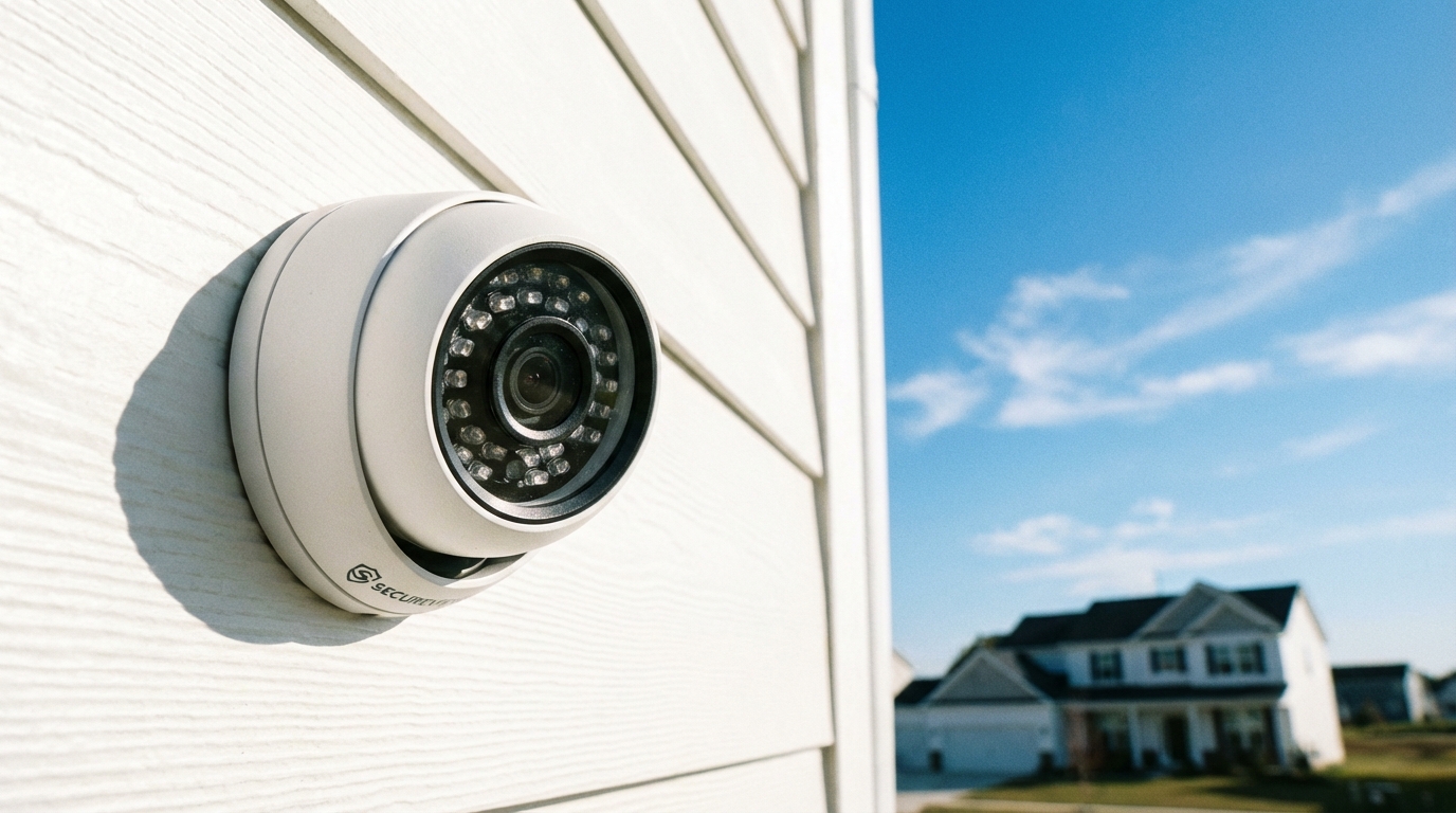 防犯カメラの投資対効果を示すグラフイメージ