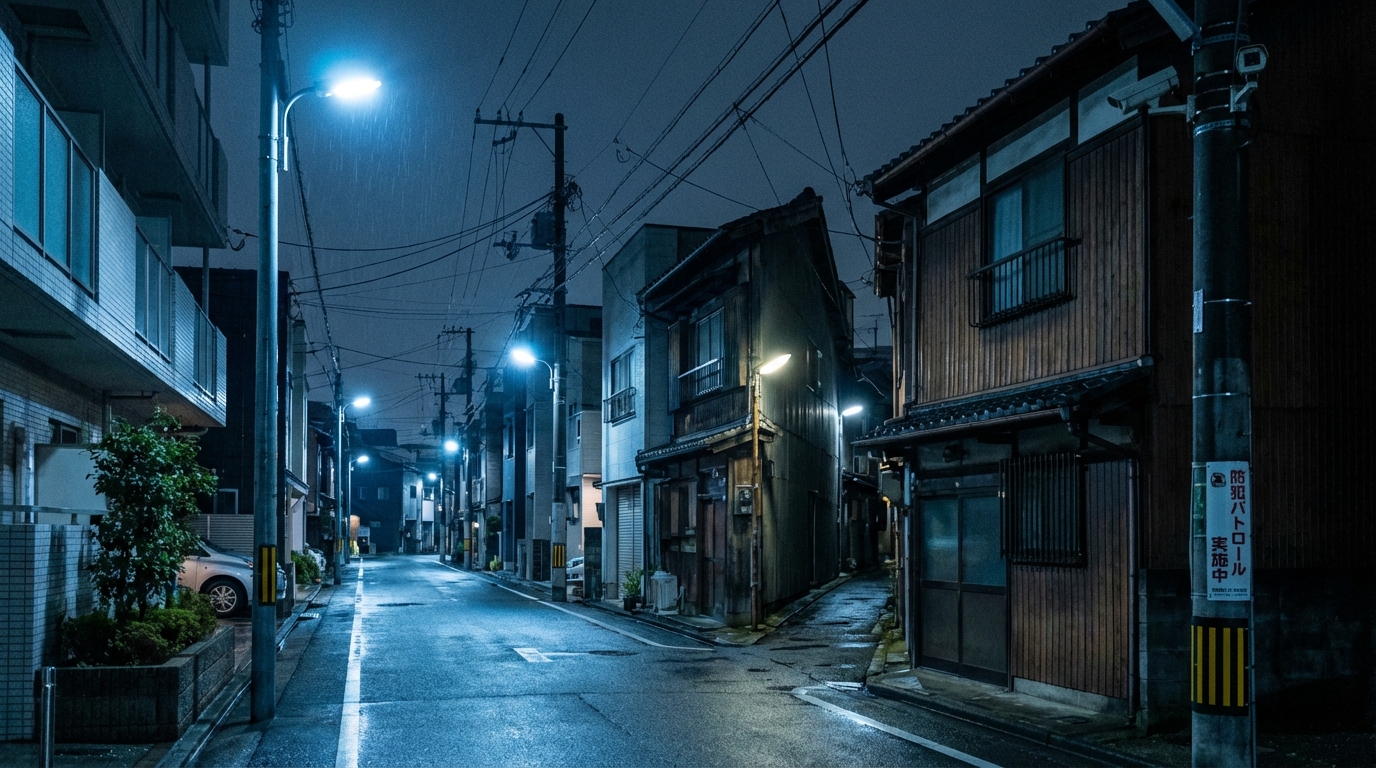 福岡の侵入盗データと防犯カメラ設置