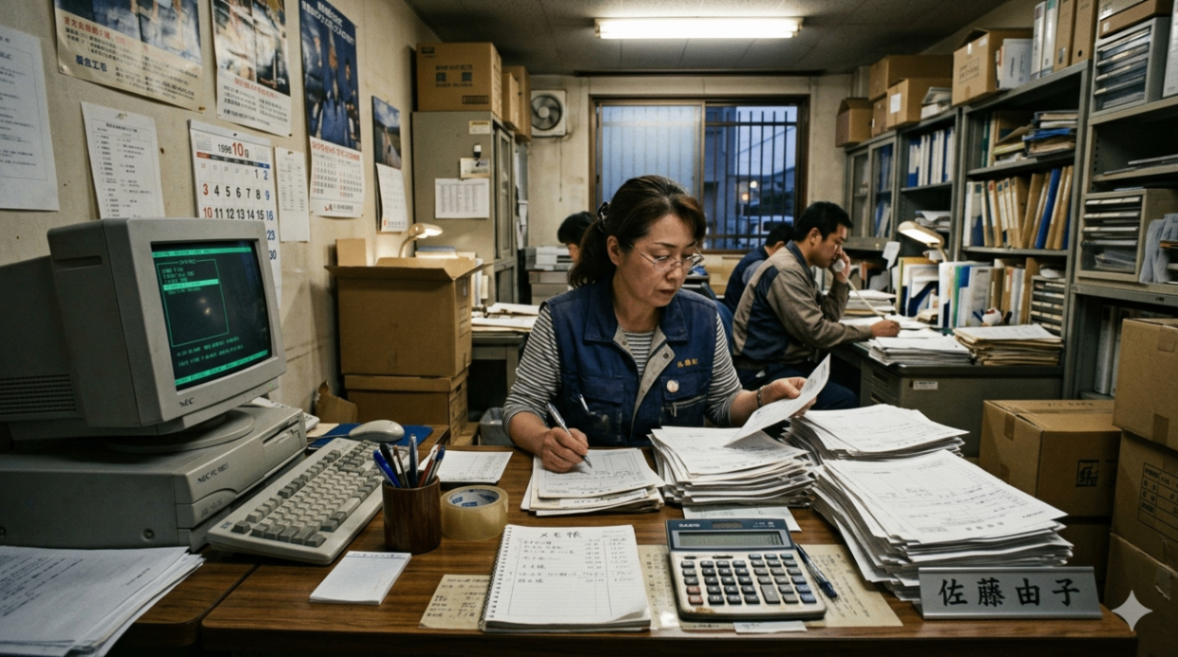 手作業・外注頼りの業務