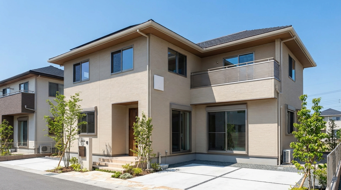 粕屋町新築戸建てのアンテナ工事